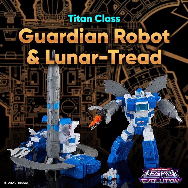 Transformers Generations Selects Titan Class Guardian & Lunar